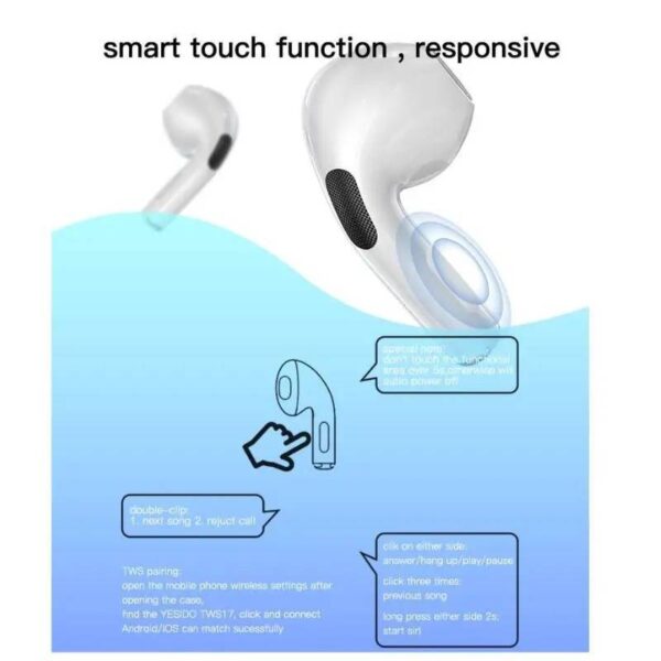 هندزفری بلوتوثی یسیدو مدل TWS17 - Image 6