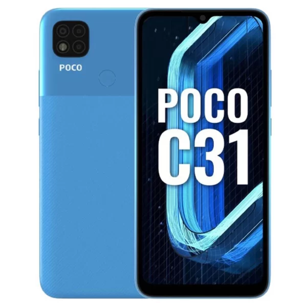 گوشی موبایل شیائومی مدل Poco C31 ظرفیت 64 گیگابایت رم 4